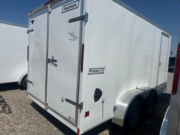 7X14 Haulmark Passport Deluxe Barn Doors #20547 - Image 3
