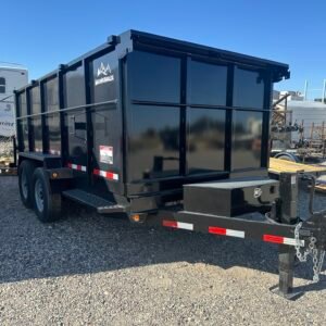 7X14 Snake River Dump with 48" Sides #46666