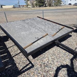Used 7.5X8 Snowmobile Tilt 2000lb #UNK